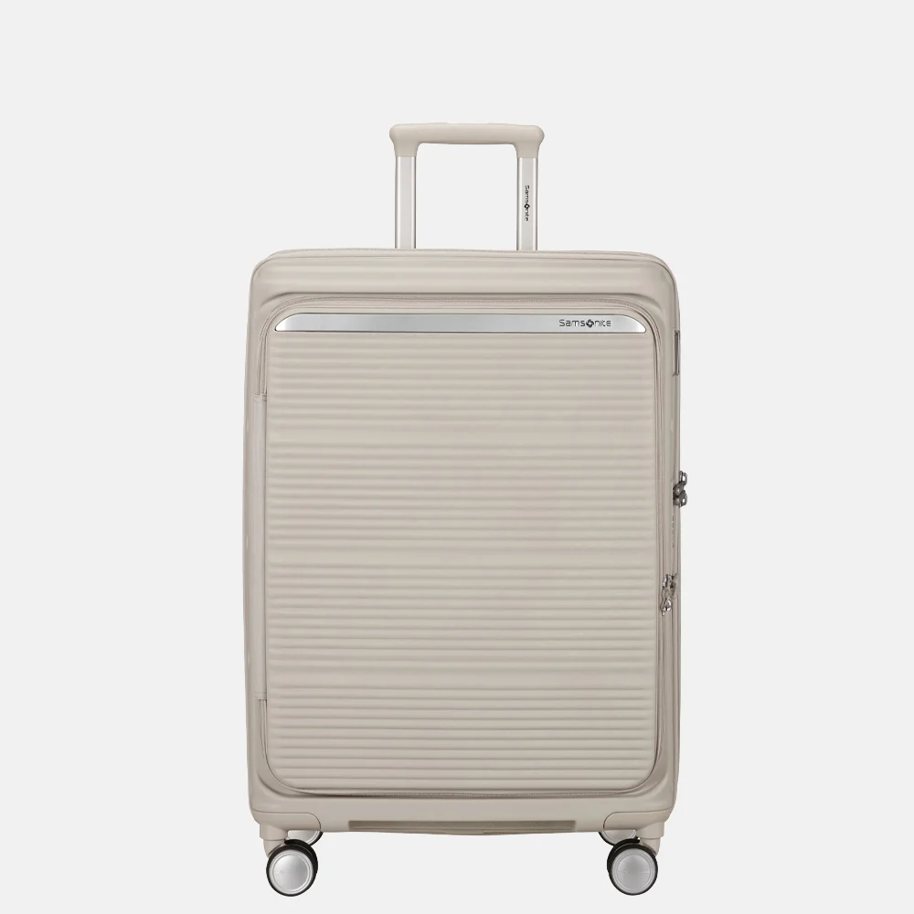 Samsonite Paralux HS Spinner reiskoffer expendable 67 cm stone grey